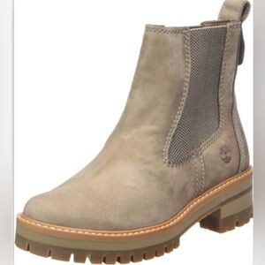 Timberland Courmayeur Valley Chelsea Boots | Nubuck Suede | Women’s 9.5 | Taupe